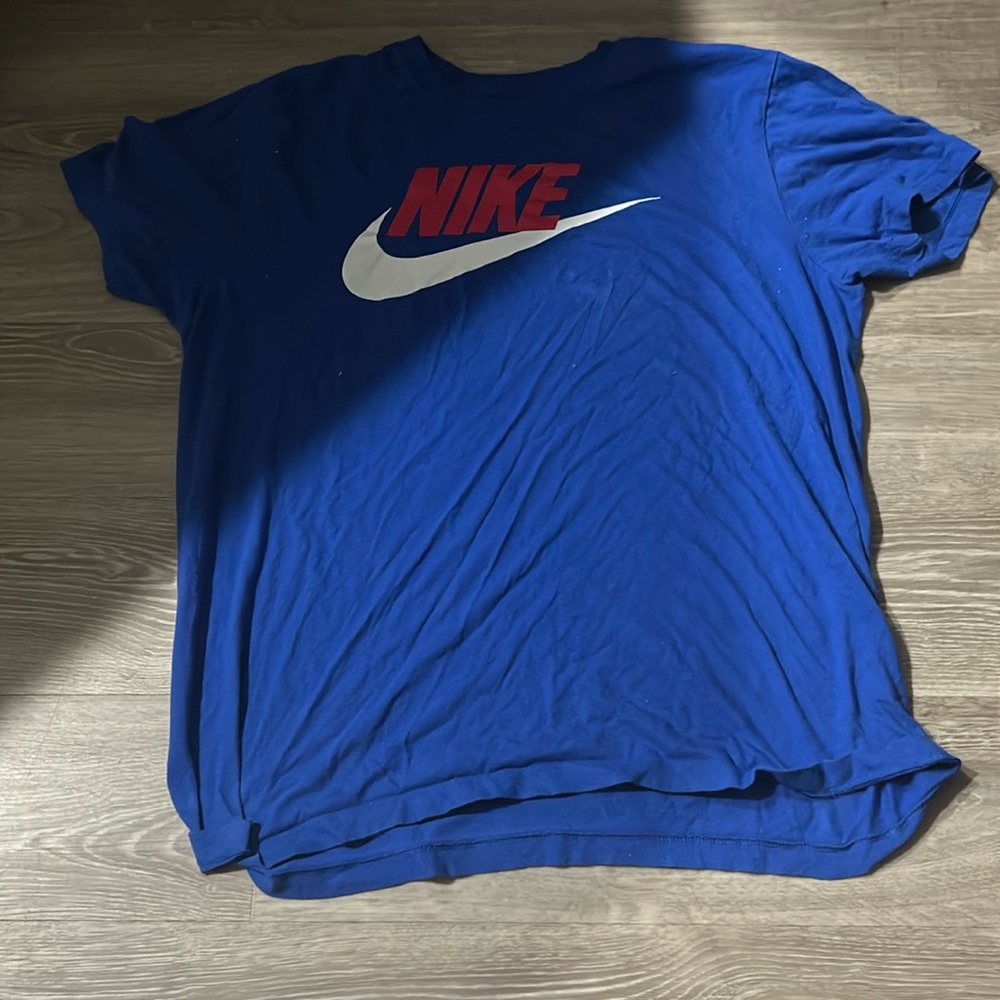 Nike blue tee Large men
